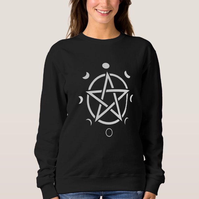 Camiseta Witchcraft   Sorcery Pentagram magic (Frente)