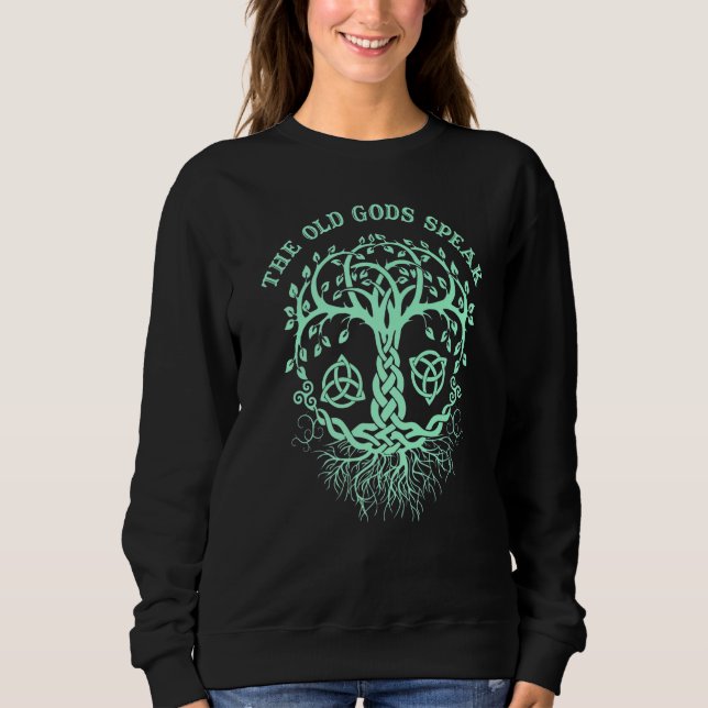 Camiseta Witchcraft Wiccan Pagan Tree 2 (Frente)