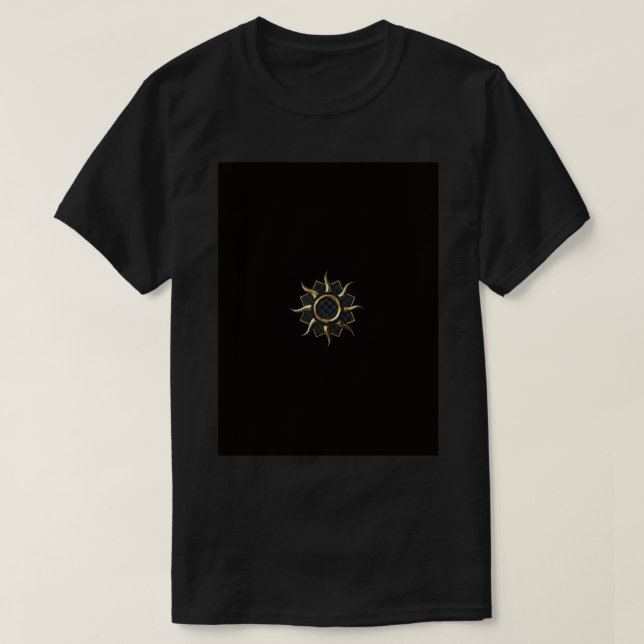 Camiseta Witcher Ggo - Logotipo da facção Nilfgaard Art Imp (Frente do Design)