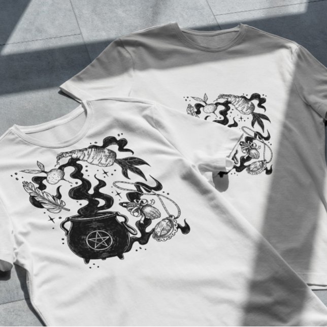 Camiseta Witches Brew Cauldron (Criador carregado)