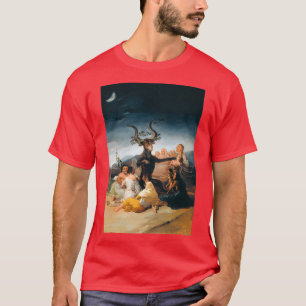 Camiseta Witches Sabbath (El Aquelarre) por Francisco Goya 