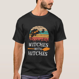 Camiseta Witches With Hitches Halloween Camg Camper