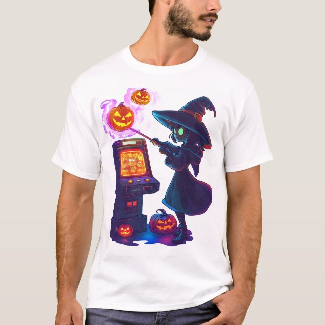 Camiseta Witch's Arcade Night (Frente)