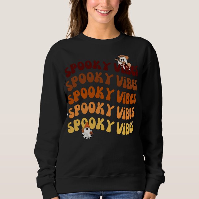 Camiseta Witchy Outubro Vibes Halloween Tee (Frente)