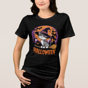 Camiseta Witchy Whiskers: Halloween Magic
