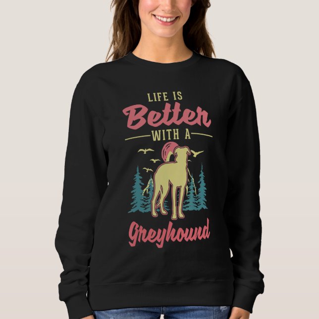 Camiseta with a Greyhound Whippet Galgo (Frente)