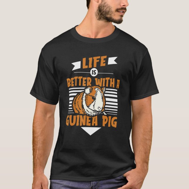 Camiseta with a Guinea Pig Guinea Pig (Frente)