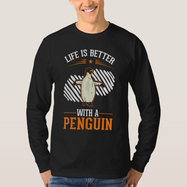 Camiseta with a Penguin 1 (Frente)
