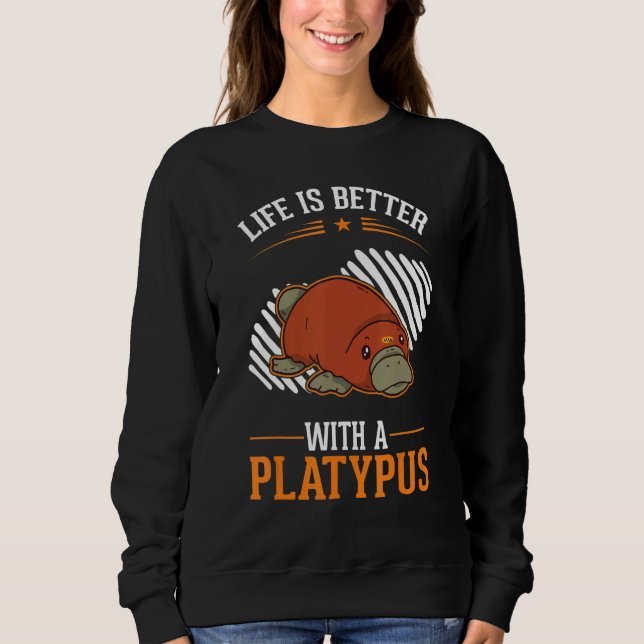 Camiseta with a Platypus (Frente)