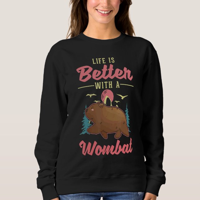 Camiseta with a Wombat (Frente)