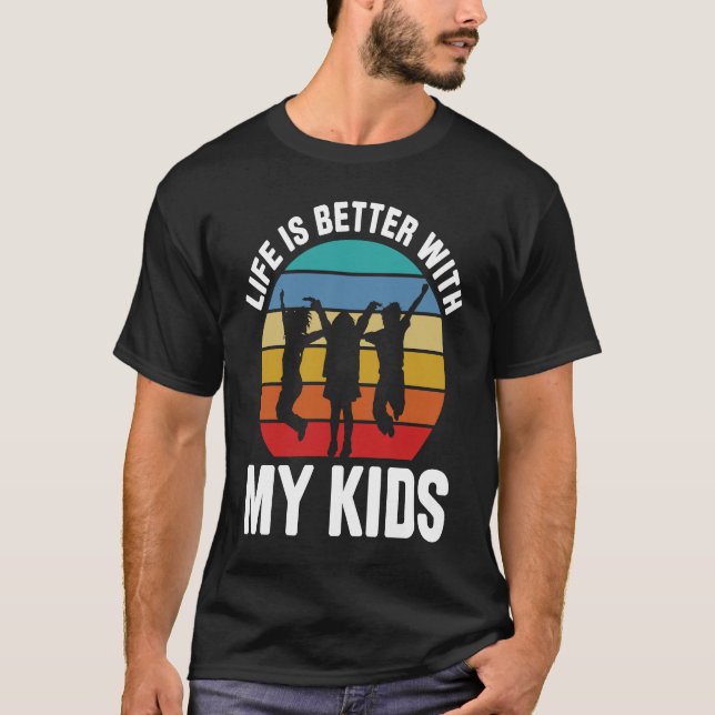 Camiseta With My Kids Daycare Provider Daycare Teacher (Frente)