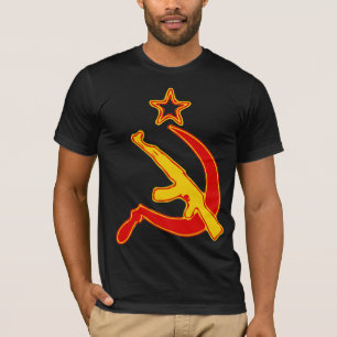 Camiseta *with Star* de AK-47 & de foice