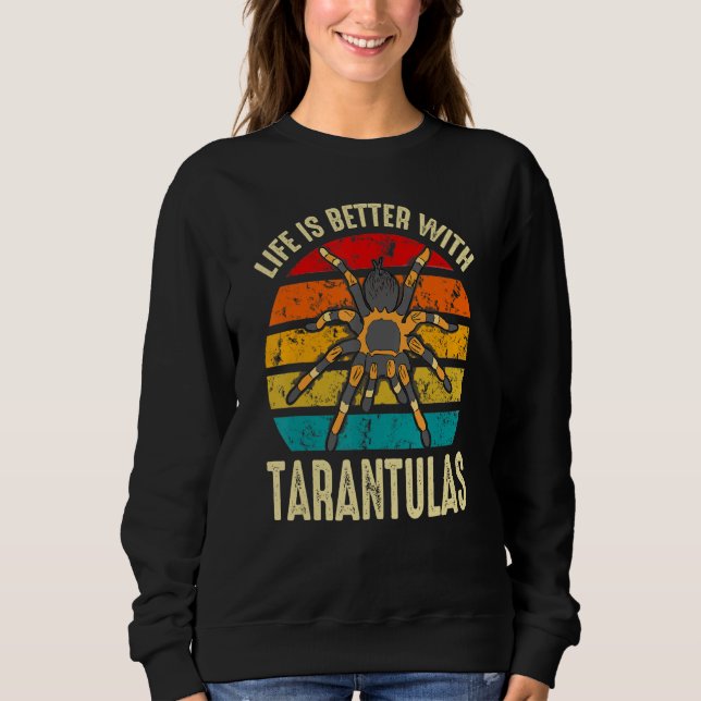 Camiseta With Tarantulas Retro Spider Owner 1 (Frente)