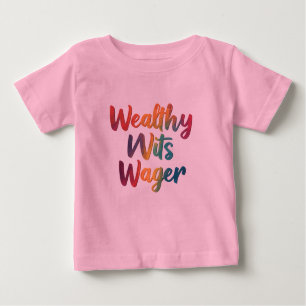 Camiseta "Wits Wager rico."