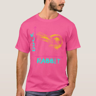 Camiseta Wittensteins Rabbit Duck Illusion Mães Nerd de Fís