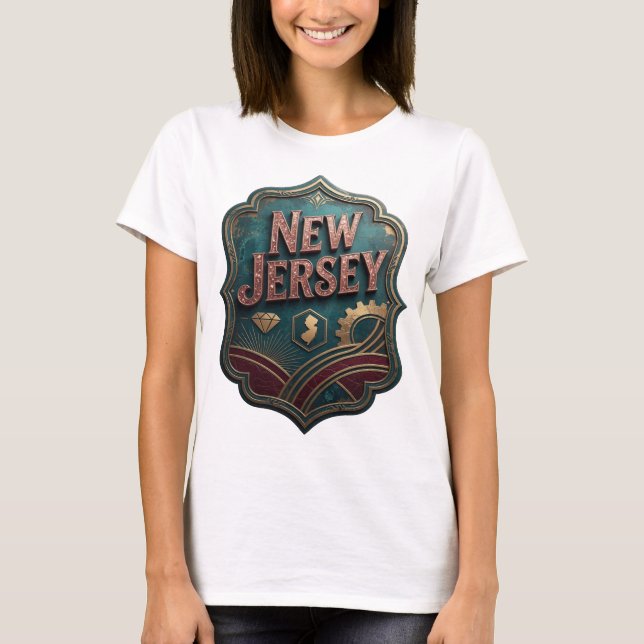 Camiseta Witty Gold DESIGN DE NOVA JERSEY Texto (Frente)
