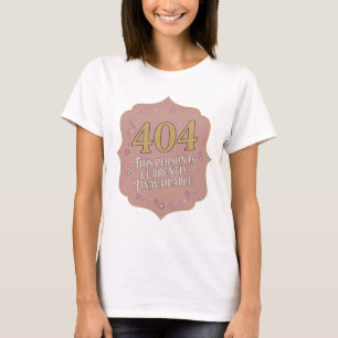 Camiseta Witty Gold ESTA PESSOA NÃO ESTÁ DISPONÍVEL NO MOME