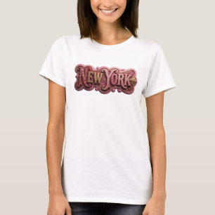 Camiseta Witty Gold NEW YORK