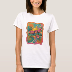 Camiseta Witty Orange TROPICAL STATE OF MIND Desig