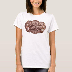 Camiseta Witty Pink MENOS FALA MAIS ROSÉ Impressão