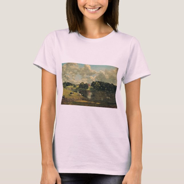 Camiseta Wivenhoe Park por John Constable (Frente)