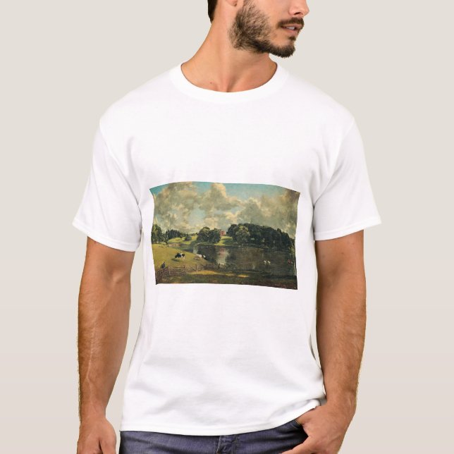 Camiseta Wivenhoe Park por John Constable (Frente)