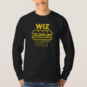Camiseta Wiz Wit Philly Cheesesteak Cheese Steak Whiz Com