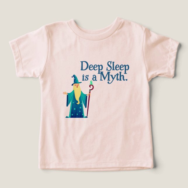 Camiseta Wizard: Deep Sleep is a Myth (Design frontal)