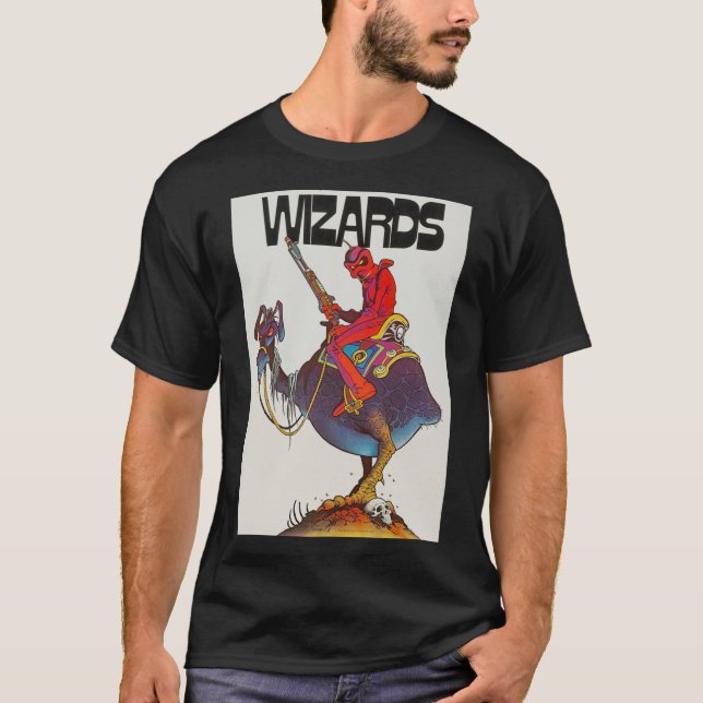 Camiseta WIZARDS MOVIE POSTER HIGH RESOLUTION SCAN Classic  (Frente)
