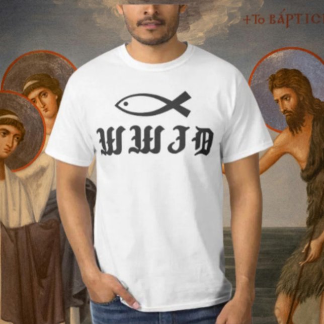 Camiseta WJD | O Que Jesus Faria? Bondade inspirada (Criador carregado)