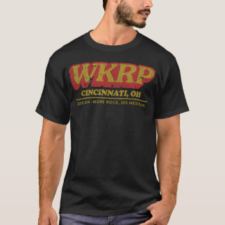 Camiseta WKRP CINCINNATI 1530 AM garota retrô