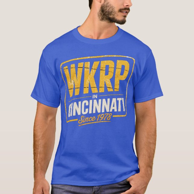 Camiseta WKRP em Cincinnati - Desde 1978 (Frente)