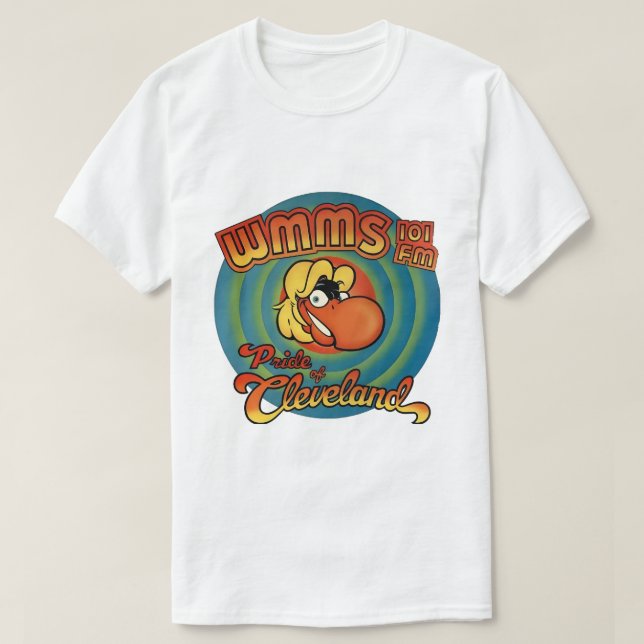 Camiseta wmms fm cleveland (Frente do Design)