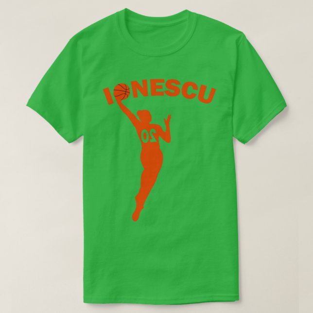 Camiseta WNBA Basball sabrina 20 ionescu (Frente do Design)
