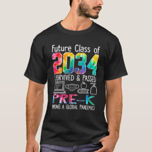 Camiseta Wnbo Future Class 2034 Pré-K Professor De Volta À