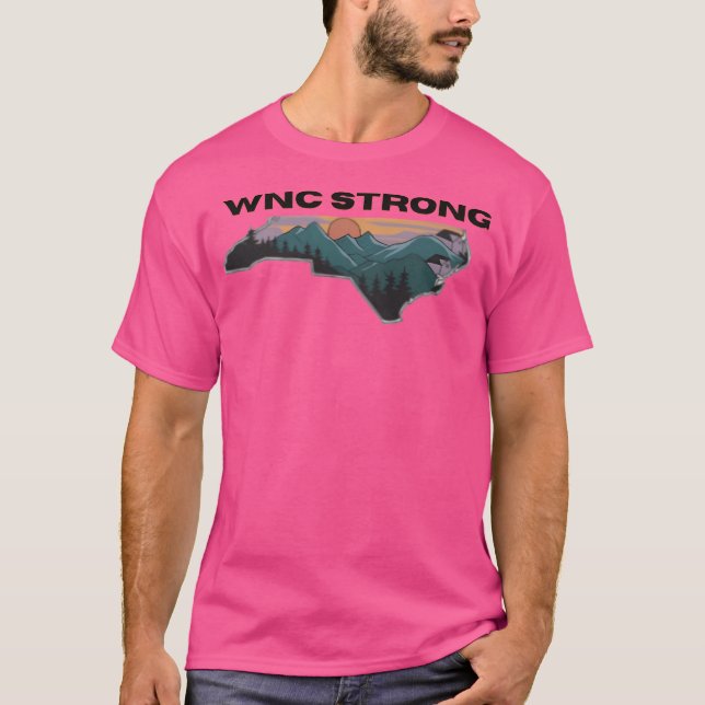 Camiseta Wnc Strong.North Carolina Ativa (Frente)