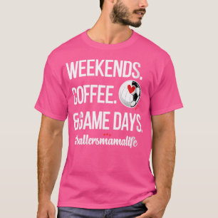 Camiseta Wo Baller Mama Orgulhosa Jogador de Voleibol