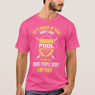Camiseta Wo Billiards Engraçado Esporte Billiards Piscina P