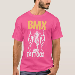 Camiseta Wo Bmx E Tattoos Bmx Rider
