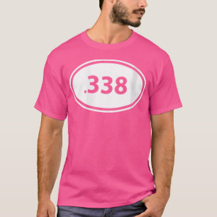 Camiseta Wo Cara 338 Big Game Caça Rifle Caliber - Arma Pró