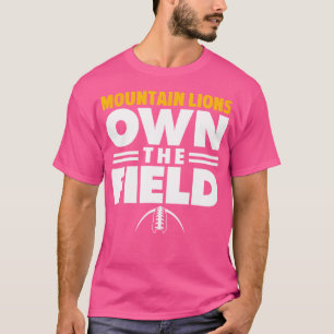 Camiseta Wo Charleston Mountain Lions É O Proprietário Do C