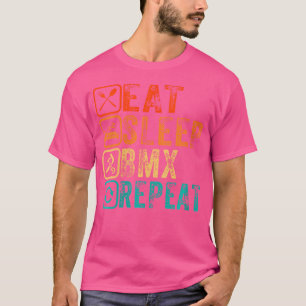 Camiseta Wo Comer Repetição Bmx De Sono