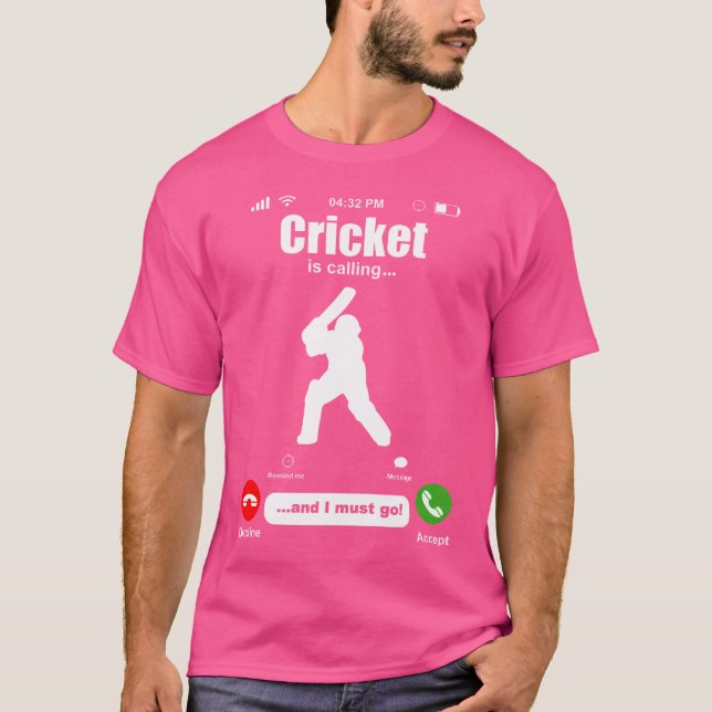 Camiseta Wo Cricket Merchandise Cricket Equipment (Frente)