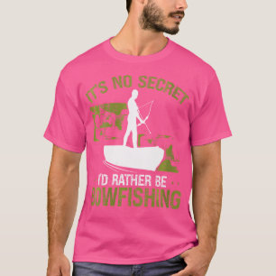 Camiseta Wo Dicas de Seta de Pesca de Arco Configuração de
