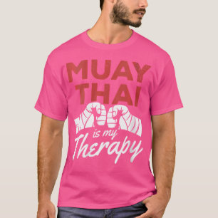 Camiseta Wo Engraçado Muay Thai Amante Muay Thai É Minha Te