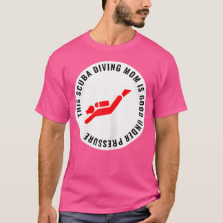 Camiseta Wo Funny Scuba Diving Dia de as mães