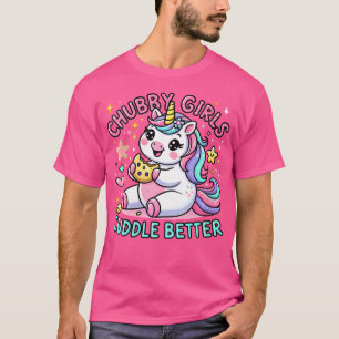 Camiseta Wo Garotas Gorduchas Engraçadas São Melhores Em Ab