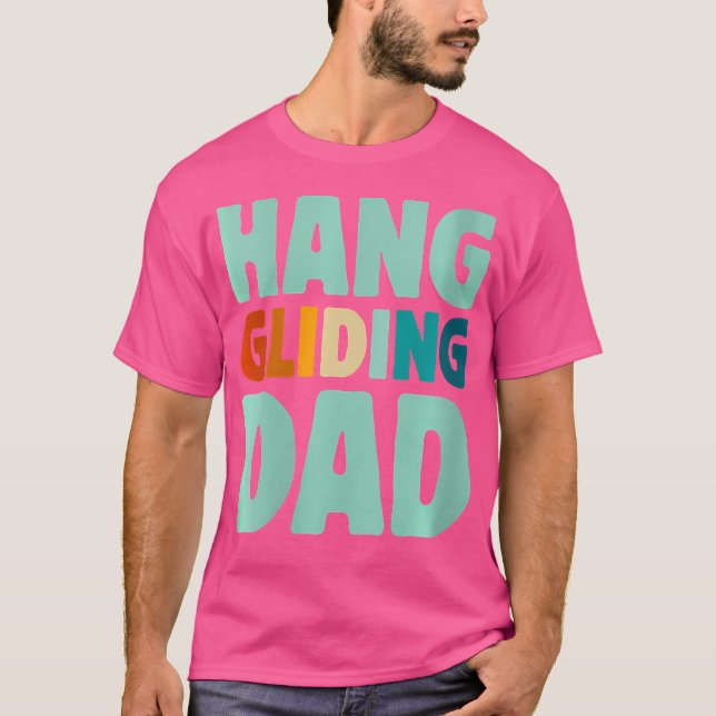 Camiseta Wo Hang Gliding Dad (Frente)