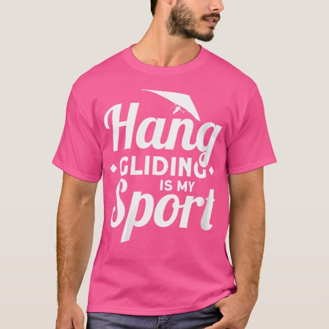Camiseta Wo Hang Gliding É Meu Esporte (Frente)