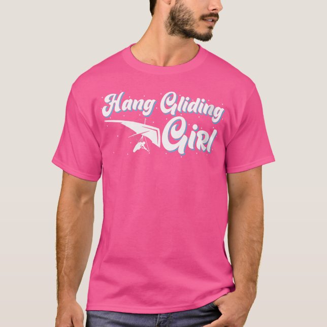 Camiseta Wo Hang Gliding Girl (Frente)